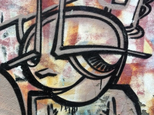 Graffiti en Erba, detalle